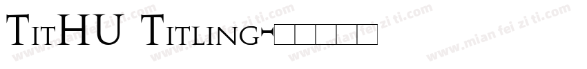 TitHU Titling字体转换